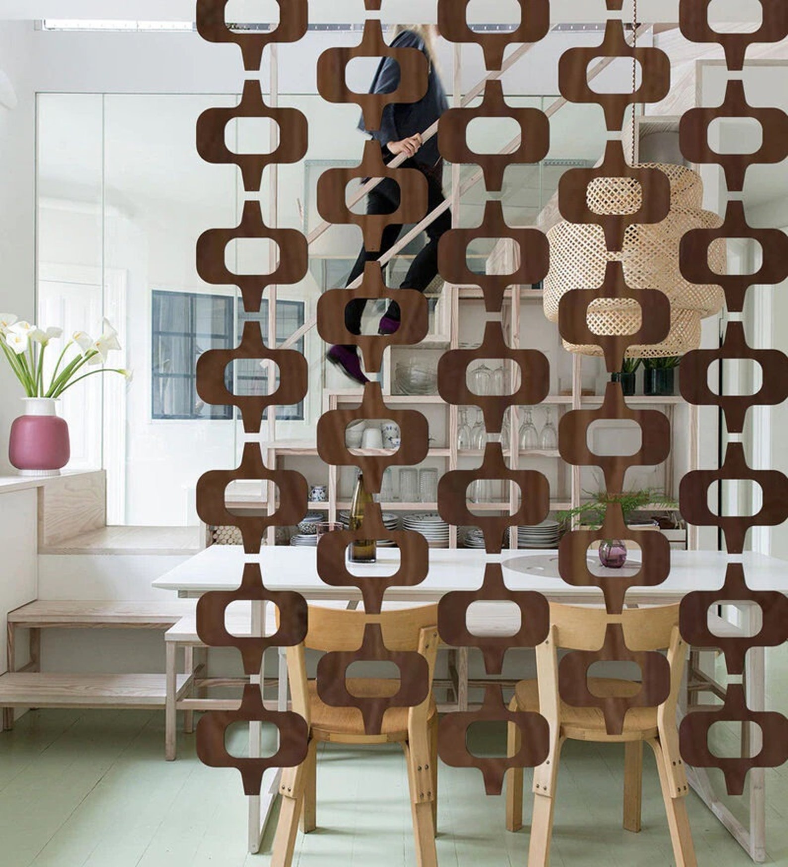 Room Partition Interior Partition Decorative Room Divider - Etsy UK