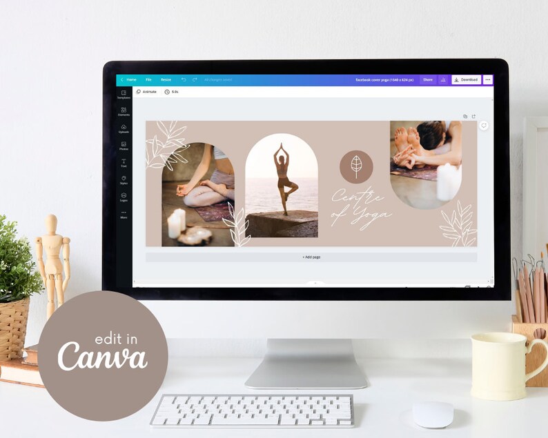 Facebook Timeline Cover Canva Template Instant Download Photo Banner Facebook Timeline Cover Canva Template Instant Download Photo Banner