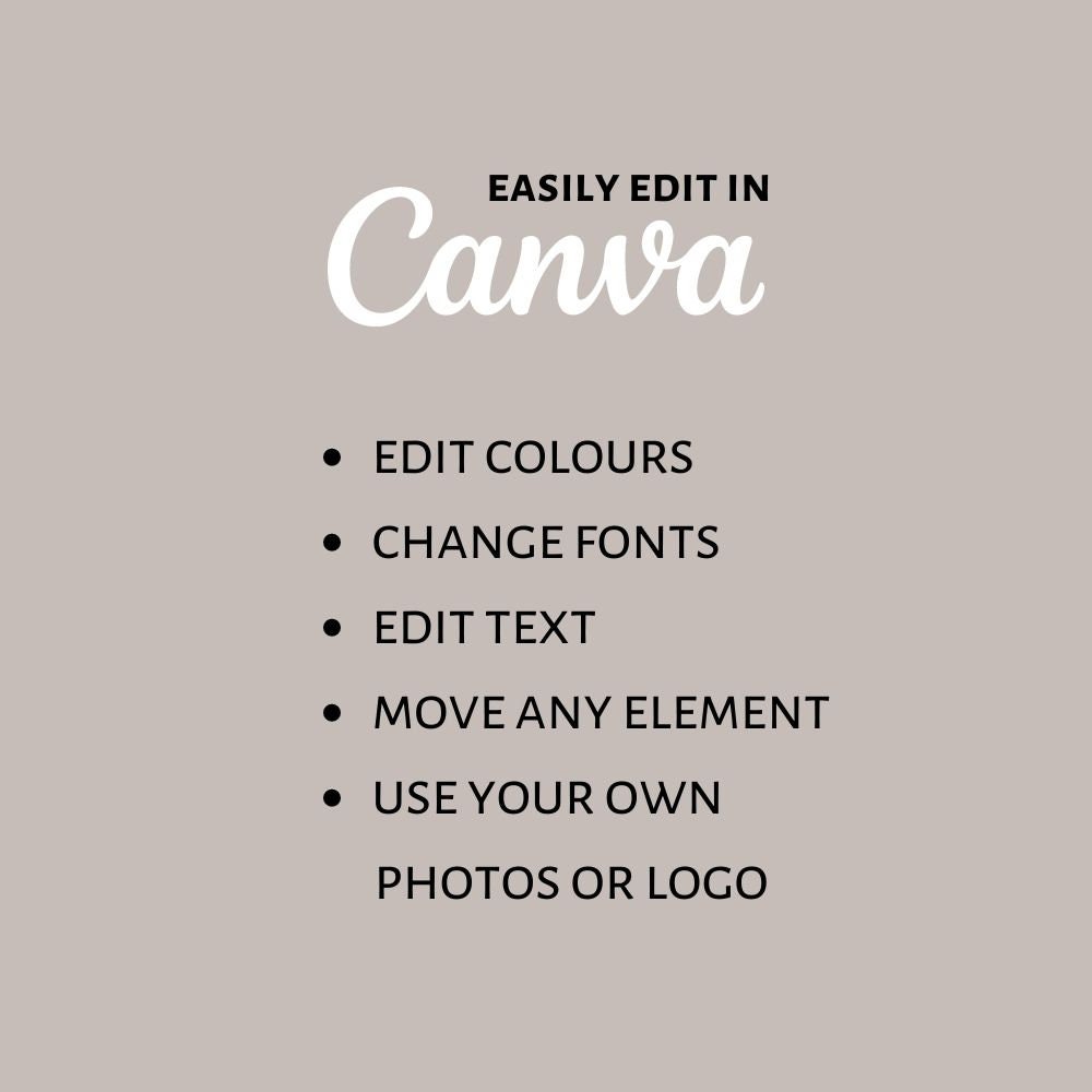Facebook Timeline Cover Canva Template Instant Download Photo Banner Facebook Timeline Cover Canva Template Instant Download Photo Banner