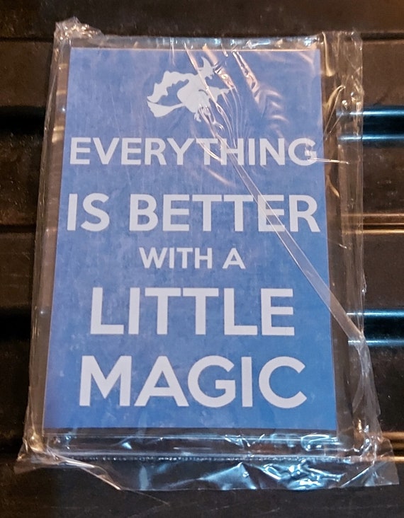 A Little Bit Of Magic Can Take You A Long Way Fridge Magnet Witch Wizard A Little Bit Of Magic Can Take You A Long Way Fridge Magnet Witch Wizard