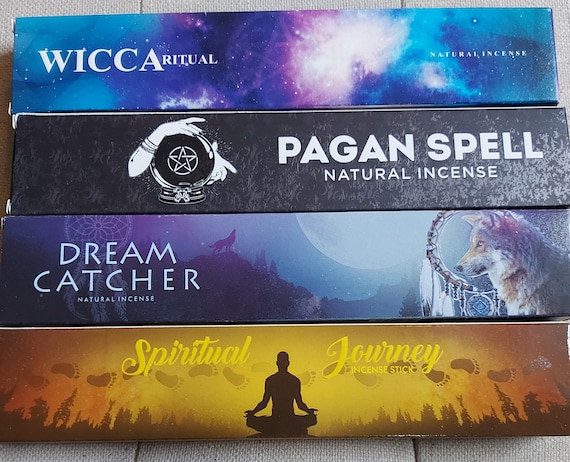 Incense Sticks New Moon Aromas Boxed Incense Sticks, 15g Box, Dreamcatcher,  Pagan Spell, Spiritual Journey, Wicca Ritual & Other Fragrances 