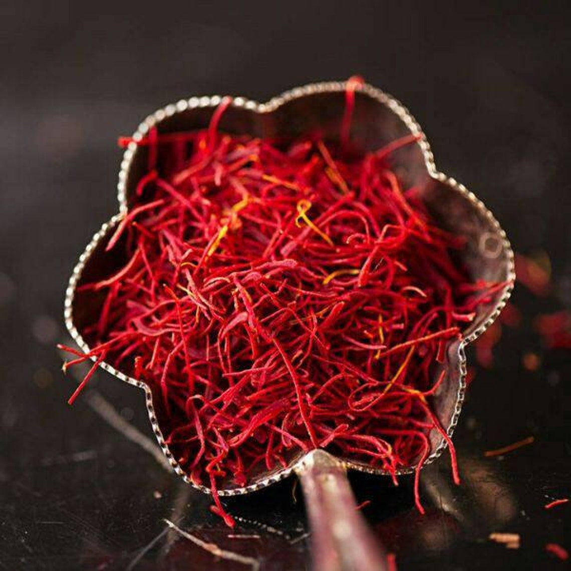100 Natural Pure Organic Saffron From Kashmir Premium Qulity Etsy
