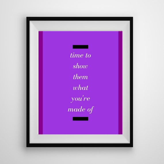 Purple Quote Print Gallery Wall Home Decor Dorm Decor Etsy