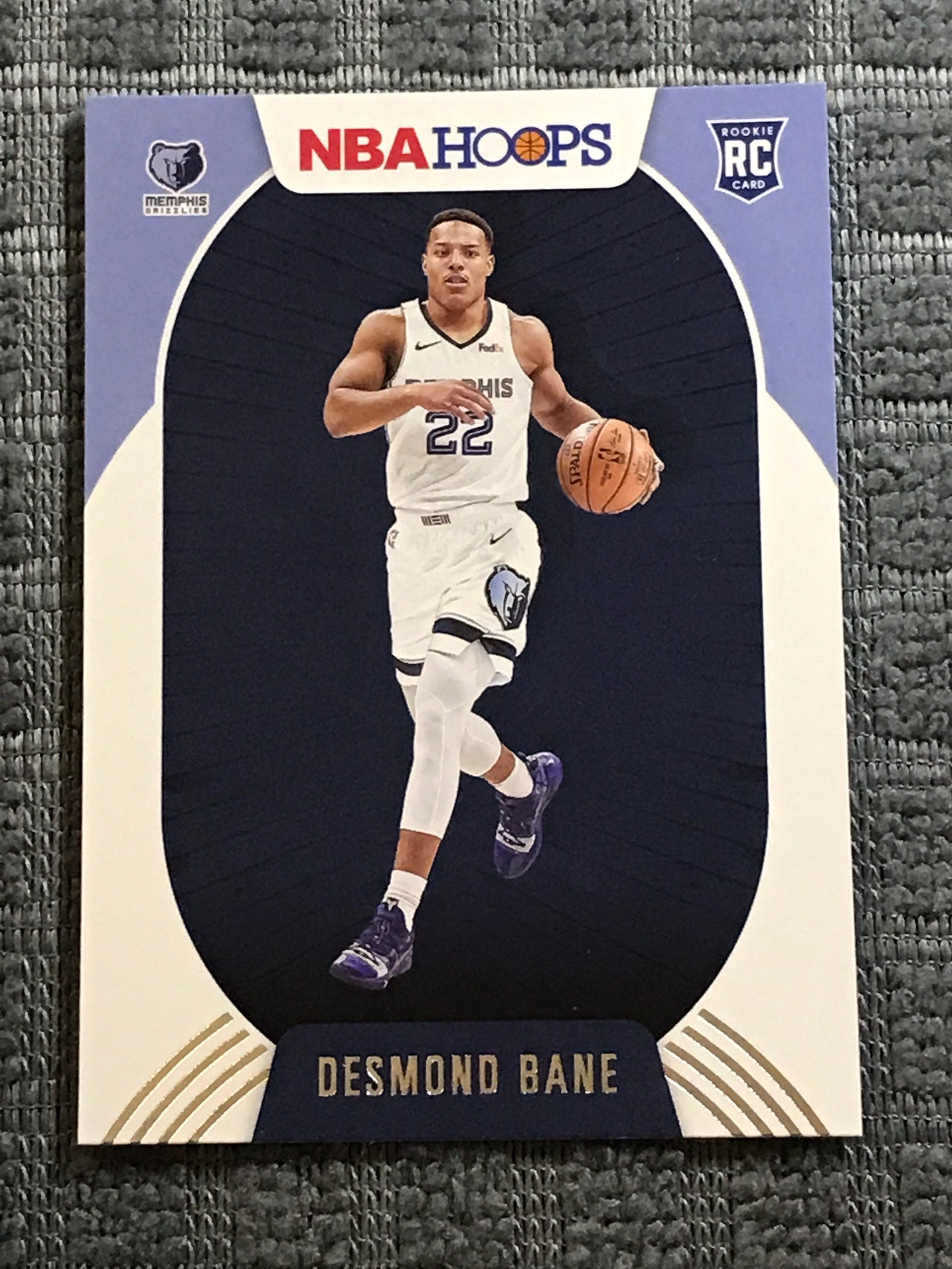 Desmond Bane 20 21 NBA Hoops First True Rookie Card Memphis Etsy