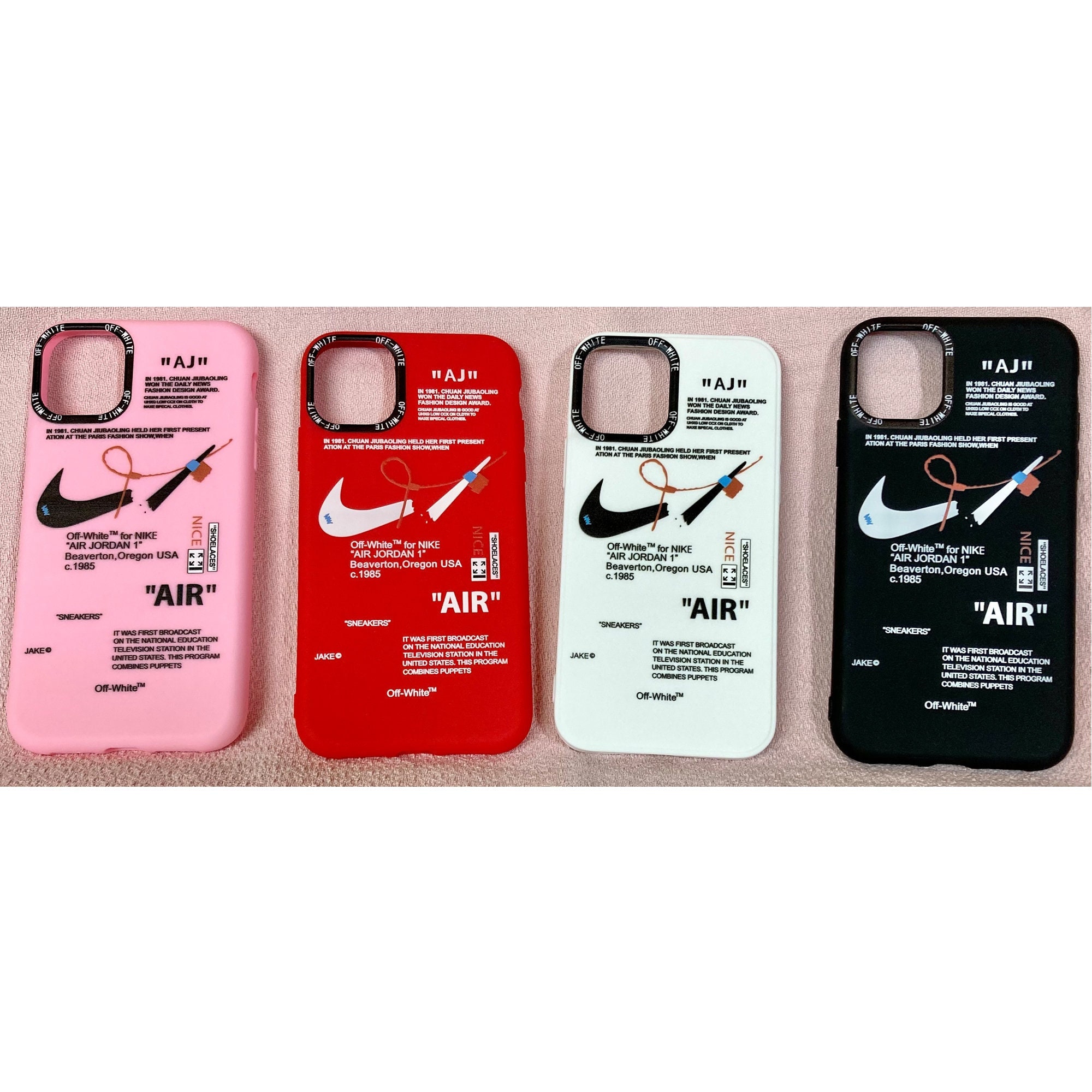 Off White Inspired Hype Silicone Iphone Case Clean And Vivid Etsy New Zealand