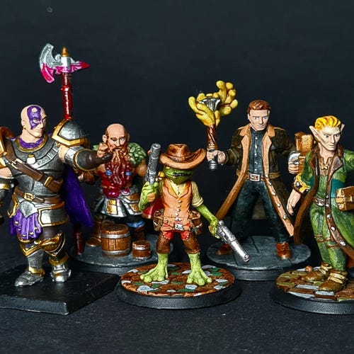ミニチュア スワンプ ハンター ワイバーン 小型ドラゴン DnD
