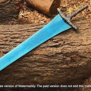 40&quot; Full Metal Dark Moon Sword From Dark Souls, Dark Souls Cosplay, Gift for him, Moonlight Greatsword Replica Sword inspired