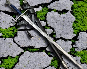 Hand Forged Medieval Longsword Carbon Steel Full Tang Sword with Custom Scabbard | Historical Replica | Gift for Him