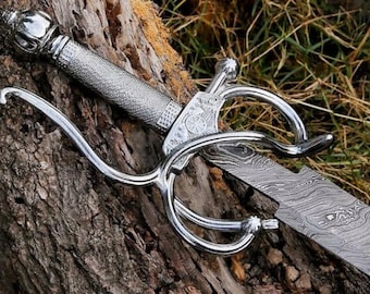 Hand Forged Viking Master Sword: Medieval Collectible Gift