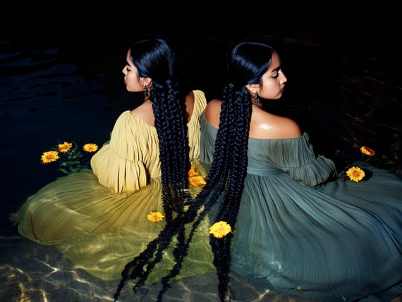 Desert Series: Sisters – Fine Art Print 11x14 | Latinx | Limited Edition Giclée Print