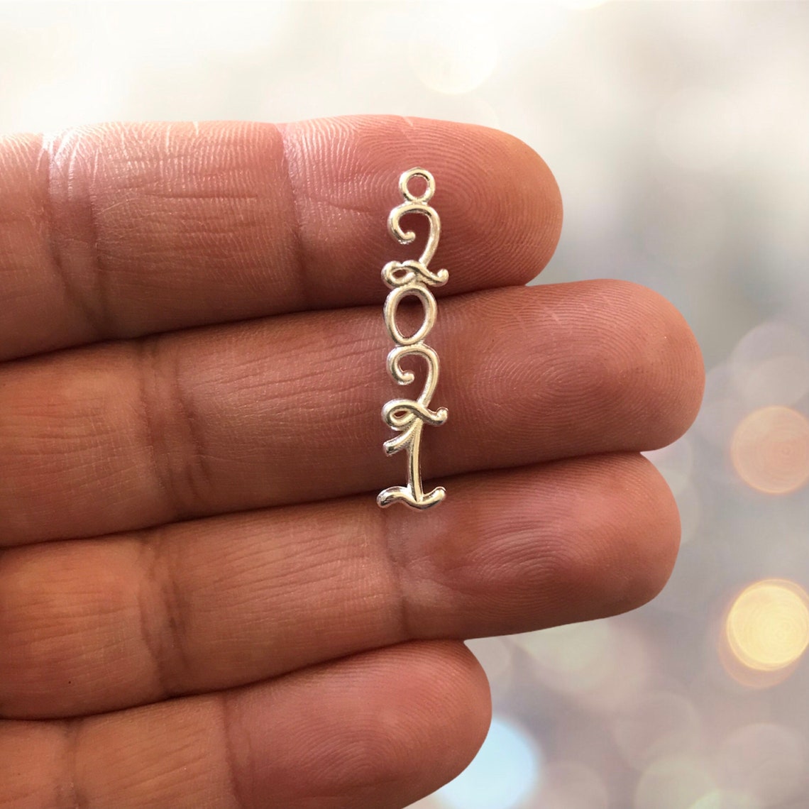 2021 Charm Bulk New Year Charm Graduation Charm 2021 ...