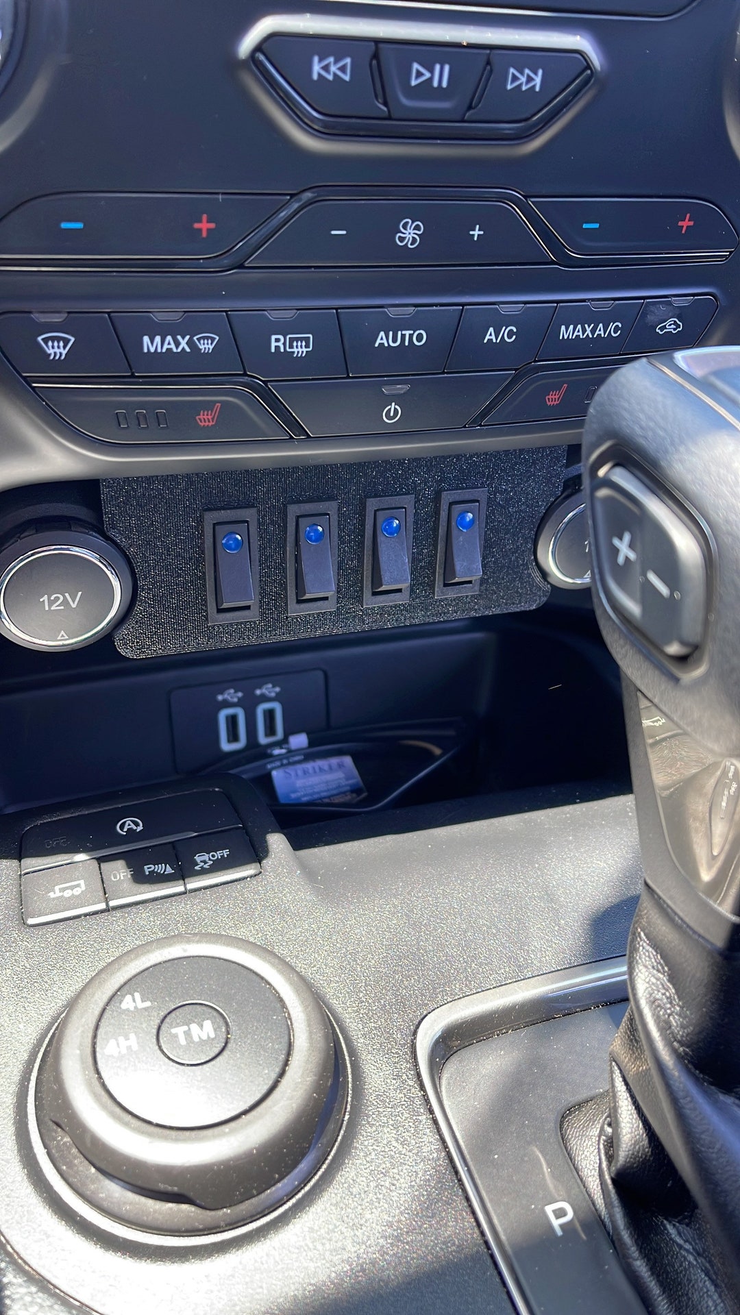 Ford Ranger Toggle/rocker Switch Panel With Toggles. Fits 20192023 Rangers. Customs Available