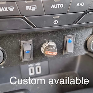 Ford Ranger Toggle/rocker Switch Panel With Toggles. Fits 2019-2023 ...