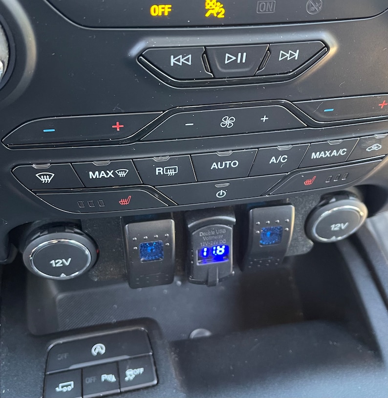 2019-2023 Ford Ranger Toggle Mount With Switches. - Etsy
