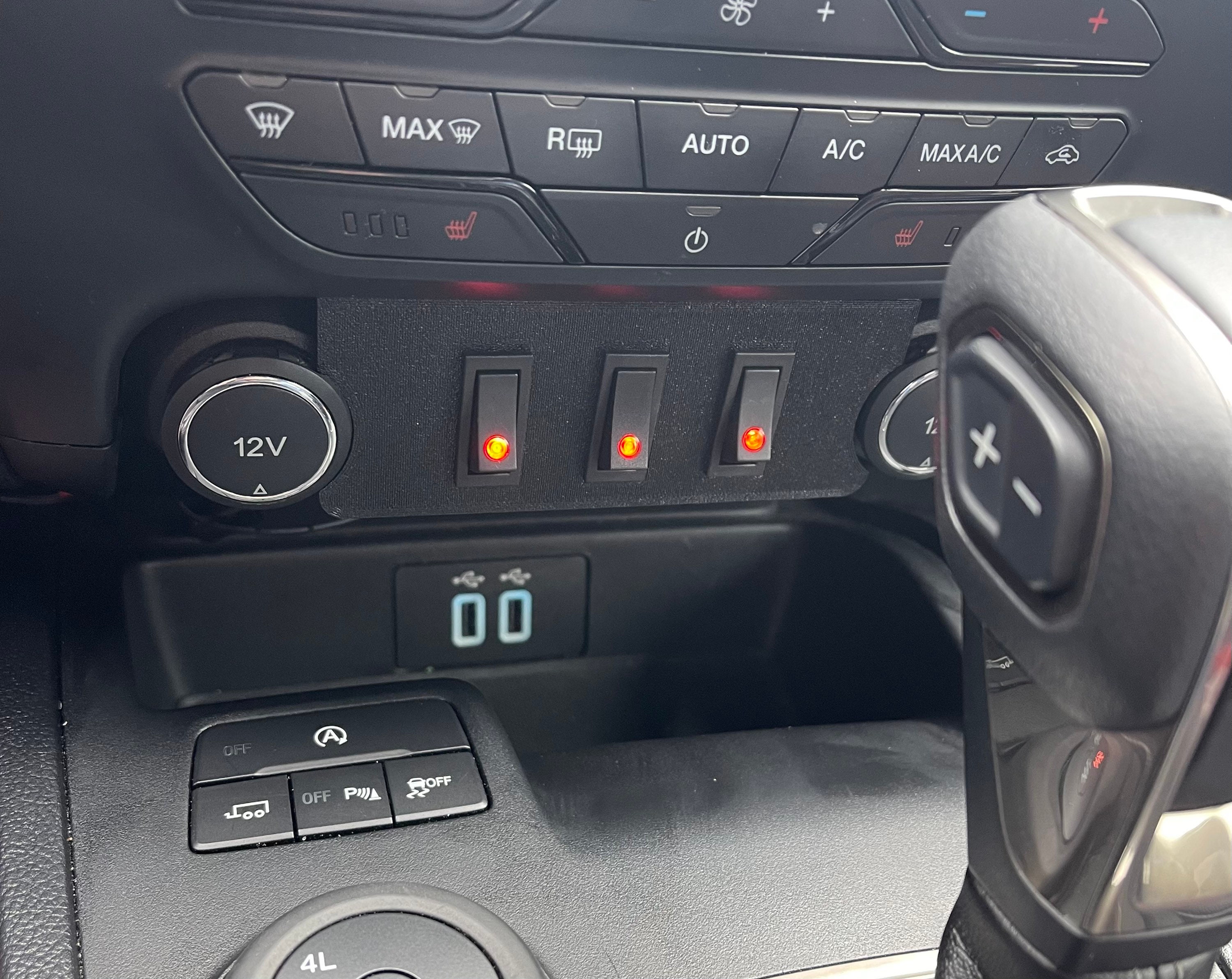 Ford Ranger Toggle/rocker Switch Panel With Toggles. Fits - Etsy Australia