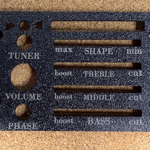 SST Preamp Faceplate (Updated with lettering)!