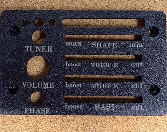 SST Preamp Faceplate (Updated with lettering)!