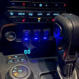 2019-2023 Ford Ranger toggle mount with switches.