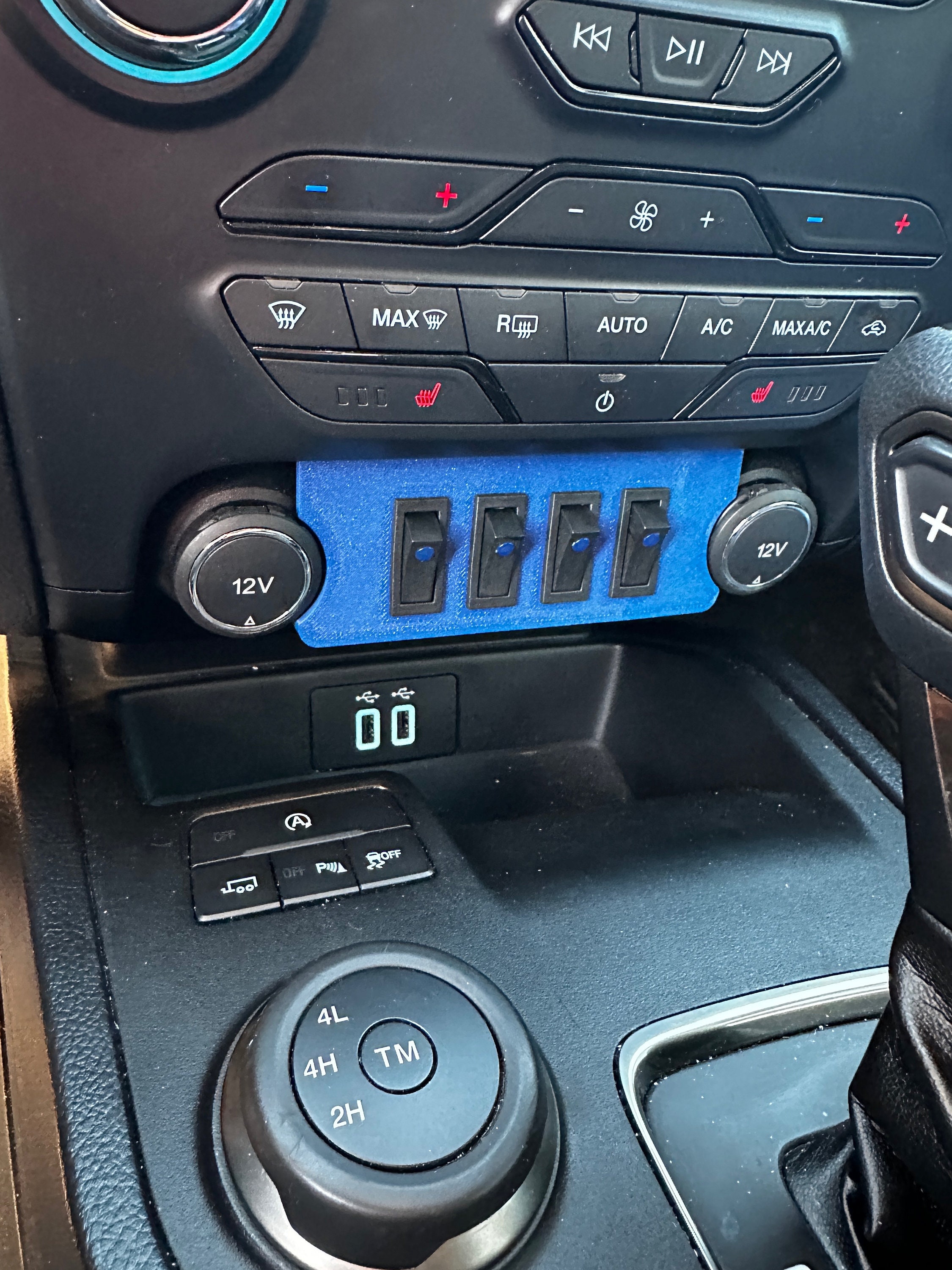Ford Ranger Toggle/rocker Switch Panel With Toggles. Fits 2019-2023 ...