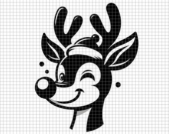 Guiño de Rudolph SVG