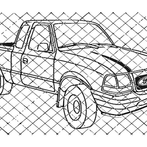 Ford Ranger Digital Download SVG