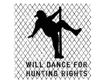 Bailará por derechos de caza Descarga digital SVG