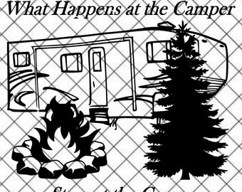 Qué sucede en el Camper... Descarga digital SVG