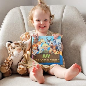 Livre personnalisé pour enfants | Cadeau 1er anniversaire | Cadeau souvenir pour un anniversaire | Peut être personnalisé avec une photo et un nom