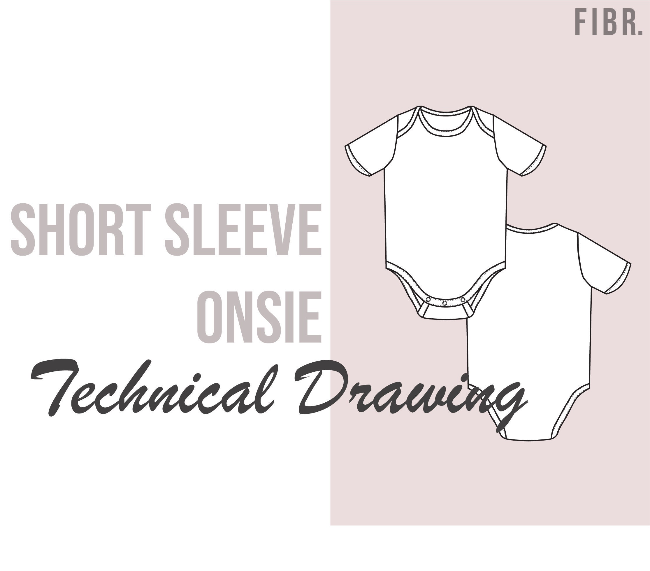 Short sleeve designer onesie