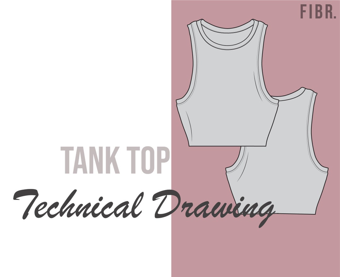 soduk(スドーク) shrinked drawing tank top soduk / shrinked drawing tank top | eunoia maruyama