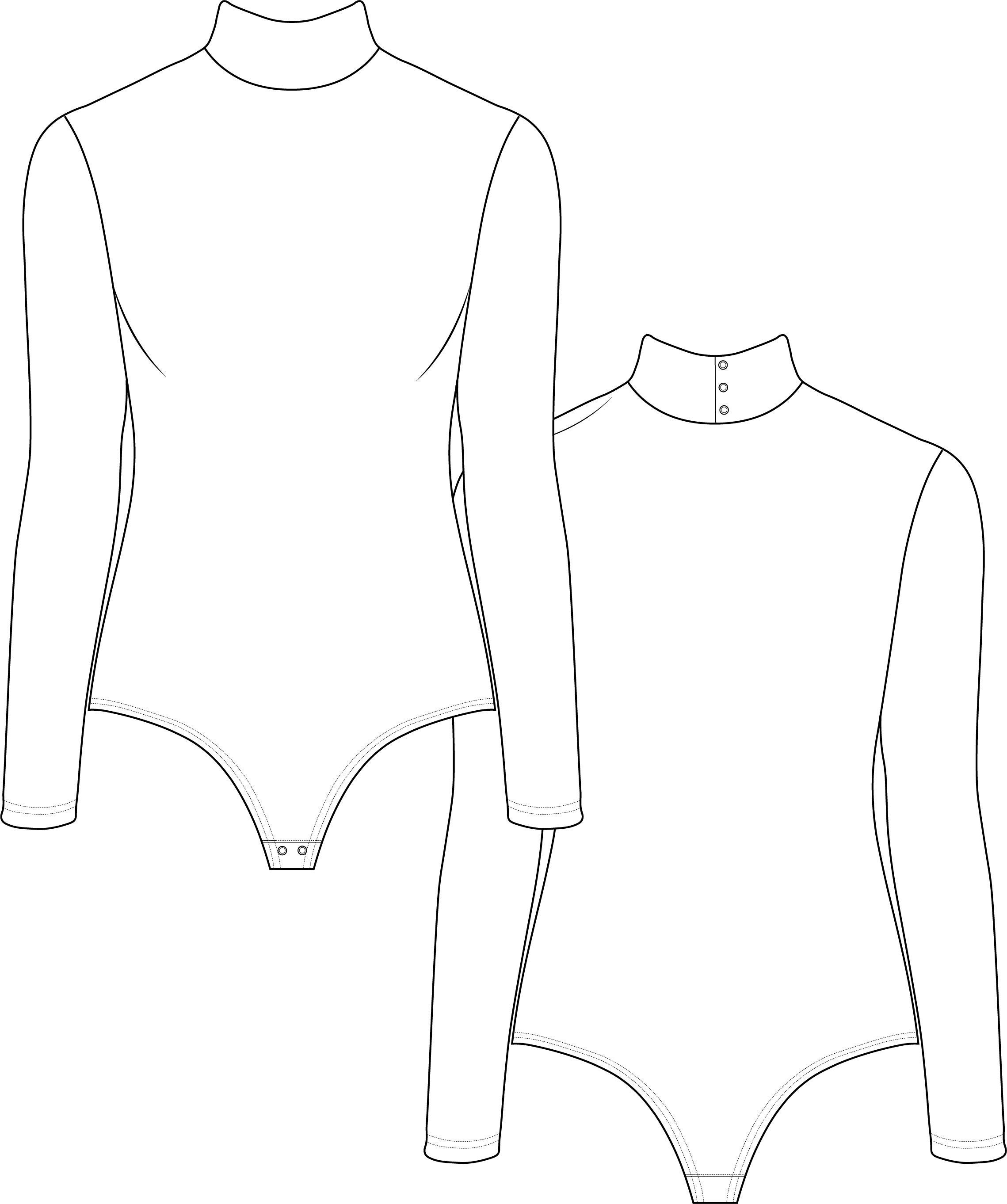 Technical Jersey Cut-Out Body - Ready-to-Wear