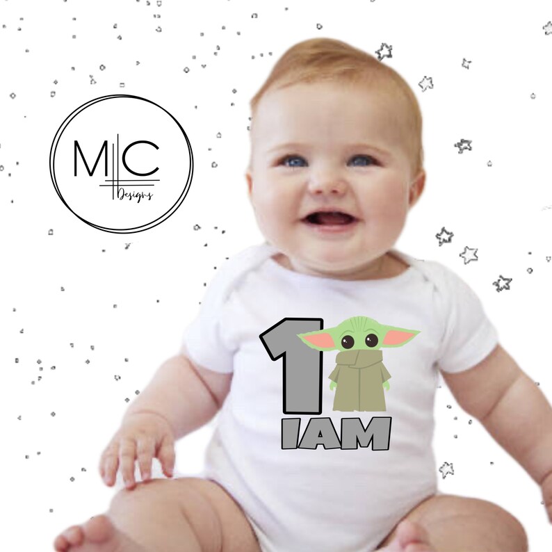 Baby Yoda Birthday Shirt 1st Birthday Baby Yoda Yoda Best Etsy Canada