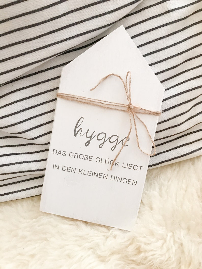 Wooden house sign, hygge, mini sign, wooden display, wooden house, decorative sign, gift, country house sign image 3