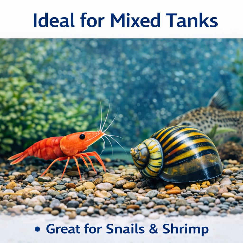 Premium Snail & Shrimp BSFL Pellets | High Calcium Protein Food for ...