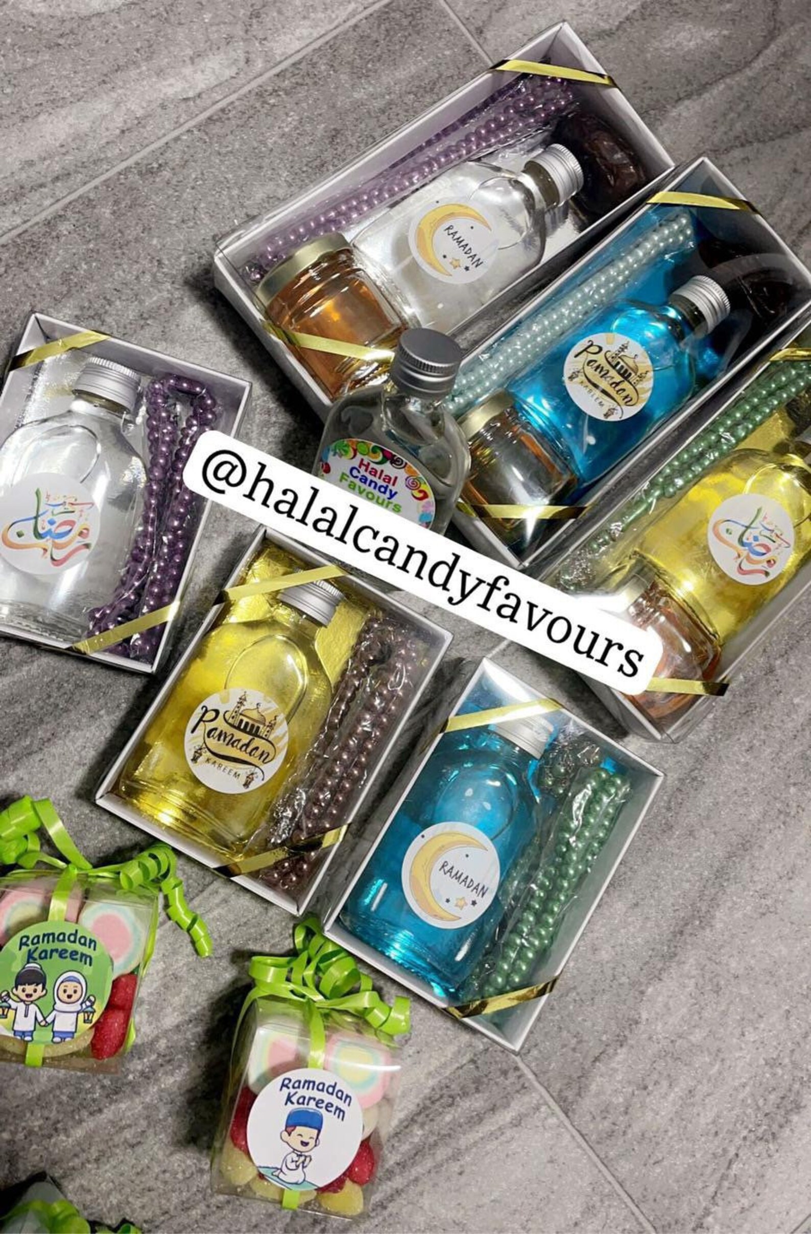 Sunnah Favour boxes Zamzam Bottle with tasbee pure honey & Etsy