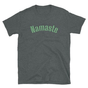 Namaste Yoga T-Shirt, Meditation and Serenity Lovers Gift