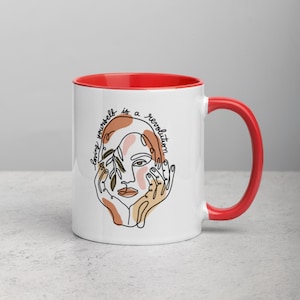 Loving Yourself Revolution Mug: Colorful Ceramic Coffee Mug