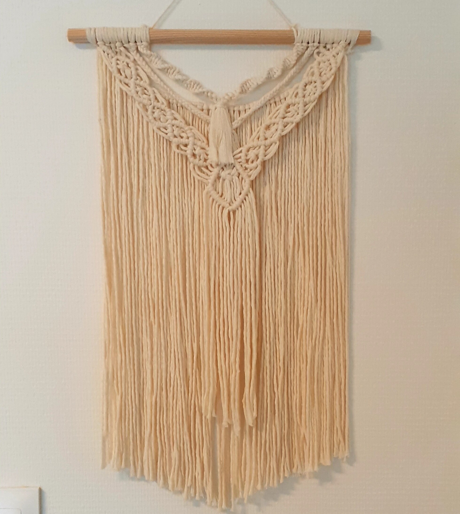 Suspension Murale en Macramé