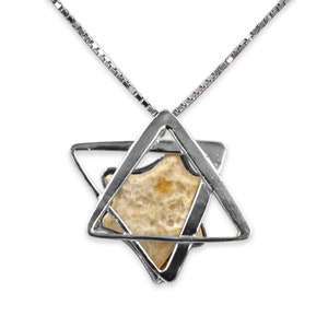 David star 925 silver pendant, star of david necklace, gift for her, Israeli jewelry, Kabbalah jewelry,handmade jewelry