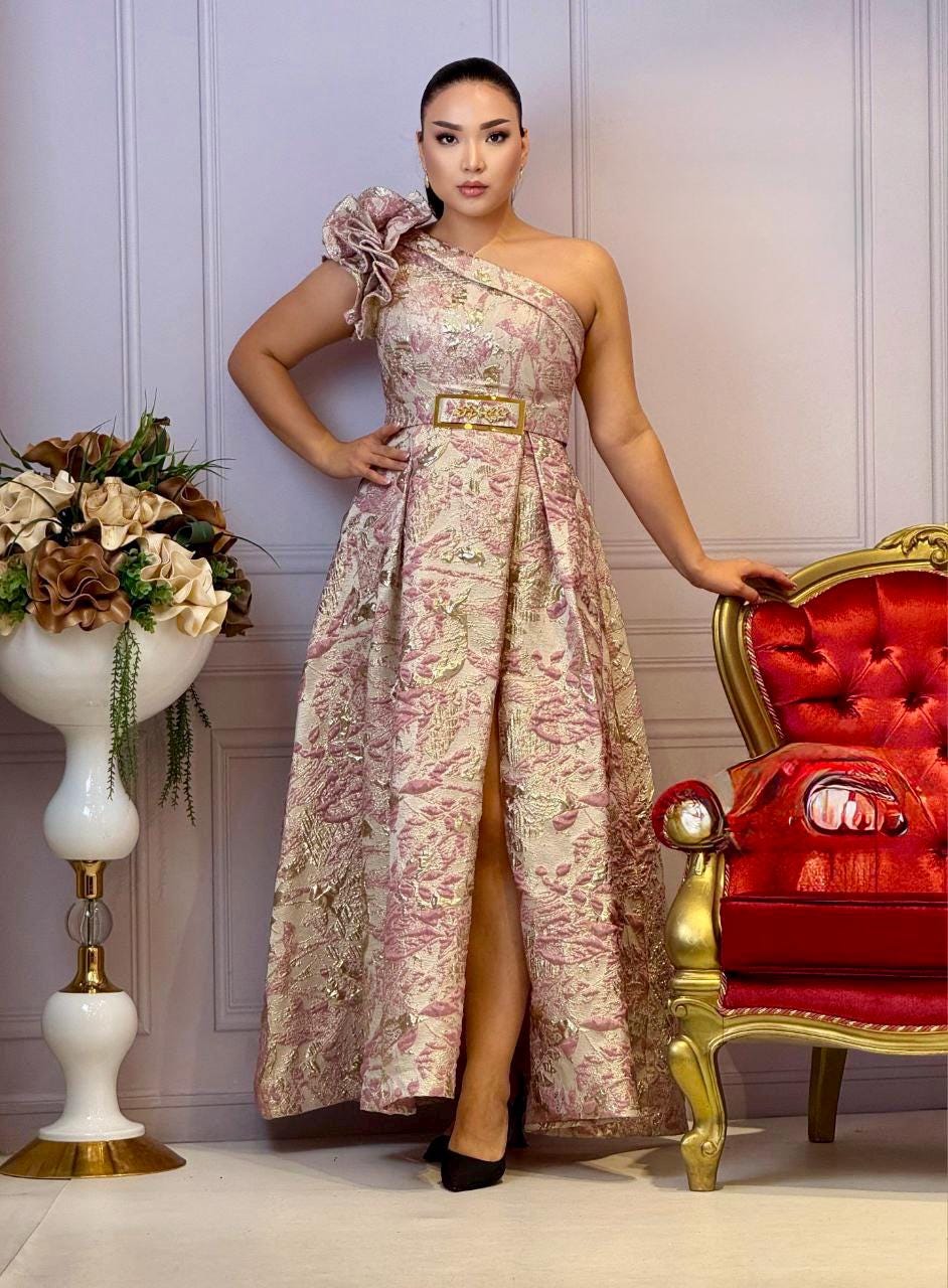 Size 16 Gold Formal Dress - Etsy Size 16 Gold Formal Dress - Etsy