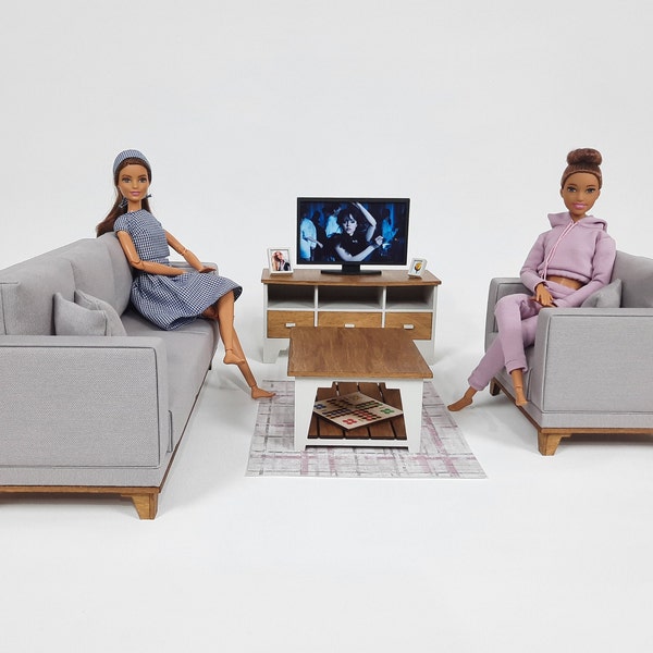 Scale Barbie Doll Furniture - Etsy