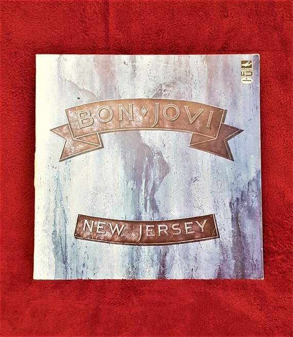 Vintage Vinyl Record Bon Jovi New Jersey Melody 1989 - Etsy