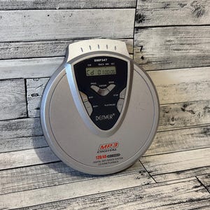 Denver Dmp-347 Mp3 Cd Player, Vintage Portable Music Discman, Tested Retro Audio Player, 2000s Working Tech Gift
