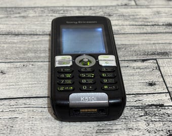 Retro Sony Ericsson K510i: Unlocked 2G GSM Cell Phone - Etsy Singapore