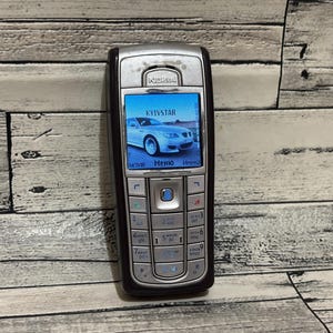Vintage Nokia 6230i Mobile Phone, Classic Cell Phone from 2000s, Tested GSM Unlocked, Retro Button Phone, Collector&#39;s Piece