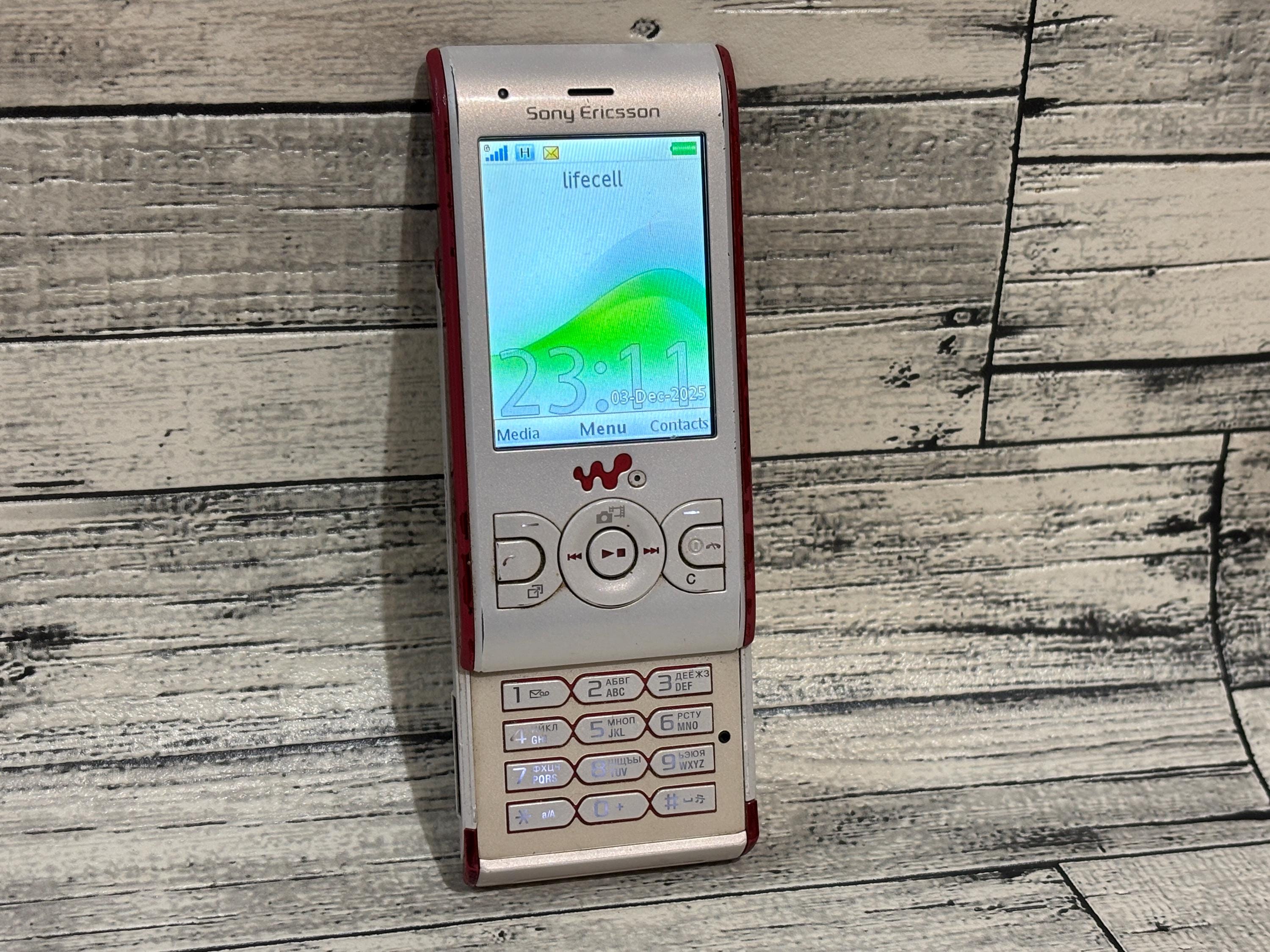Sony Ericsson W595 Walkman, Vintage Slider Phone, Tested Working