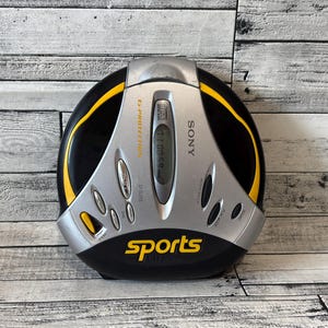 SONY SPORTS D-SJ15 ポータブルCDプレーヤー Sony Sports D-SJ15 CD Walkman Portable CD Player - Fully
