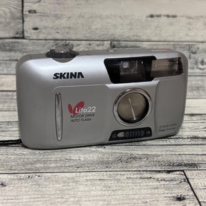 Vintage SKINA Lito 22 Film Camera: Retro Point and Shoot, Tested