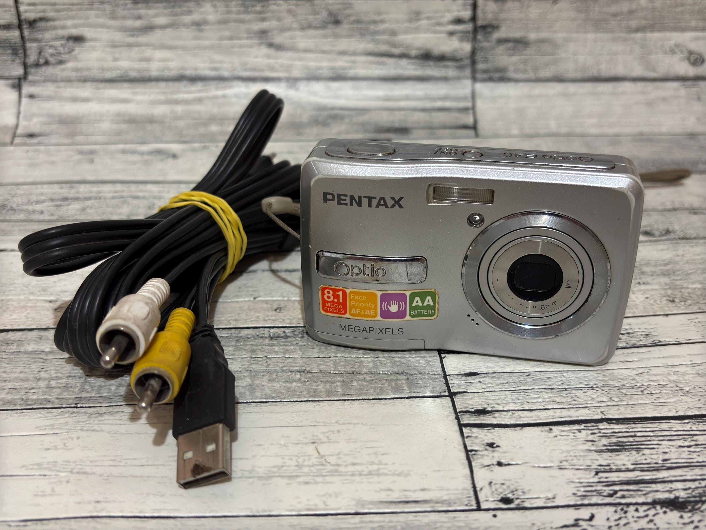 【Y2081】 PENTAX Optio E40 ペンタックス オプティオ Pentax Optio E40 Digital Camera 19196 B&H Photo Video