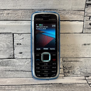 Nokia 5130 XpressMusic Phone, Vintage GSM Unlocked Cell Phone, Retro 2000s Music Mobile, Tested Button Phone